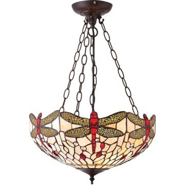 Lampă cu pendul DRAGONFLY BEIGE 70759 3x60W/E27 IP20 de la Endon