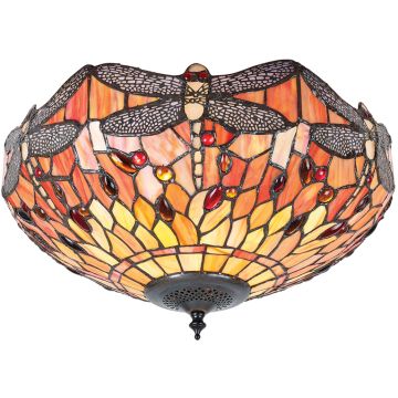 Lustră de tavan DRAGONFLY FLAME 70721 2x60W/E27 IP20 de la Endon