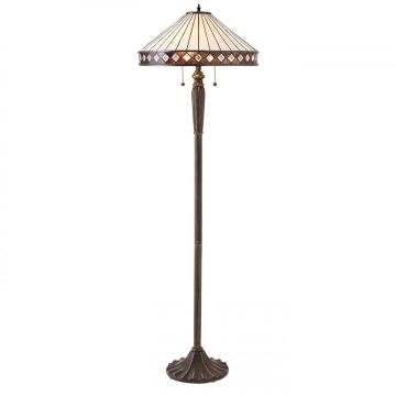 Lampă de podea FARGO 70936 2x60W/E27 IP20 de la Endon