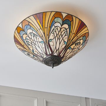 Lustră de tavan HECTOR 70241 2x60W/E27 IP20 de la Endon