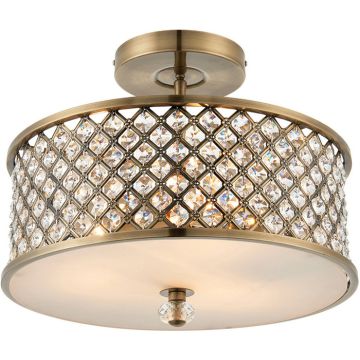 Lustră de tavan HUDSON 70558 3x60W/E27 IP20 de la Endon
