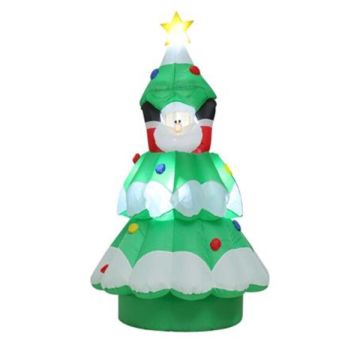 Decorațiune de sărbătoare pentru exterior SANTA IN A TREE 705998 9x18W/LED IP44 de la Markslojd