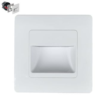 Lampă de scări montată STEP LIGHT SINGLE VERSION 70409 1x1W/LED 95lm IP20 de la Prezent