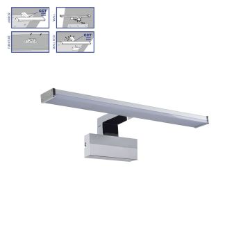 Aplique de perete TREMOLO PLUS 70226 1x8W/LED 600lm IP44 de la Prezent