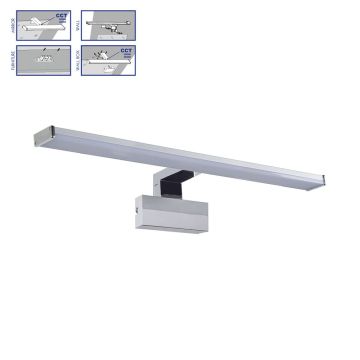 Aplique de perete TREMOLO PLUS 70227 1x10W/LED 800lm IP44 de la Prezent