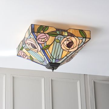 Lustră de tavan WILLOW 70698 2x60W/E27 IP20 de la Endon