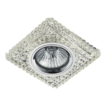 Lumină îngropată deasupra plafonului ELEGANT DOUBLE LIGHT 71096 1x50W/GU10|1x3W/LED 380lm IP20 de la Prezent