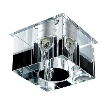 Lumină montată pe suprafață ELEGANT GLASS FIX 71062 1x33W/G9 IP20 de la Prezent