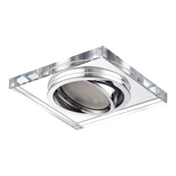 Lumină îngropată deasupra plafonului ELEGANT GLASS MOVABLE 71053 1x50W/GU10 IP20 de la Prezent