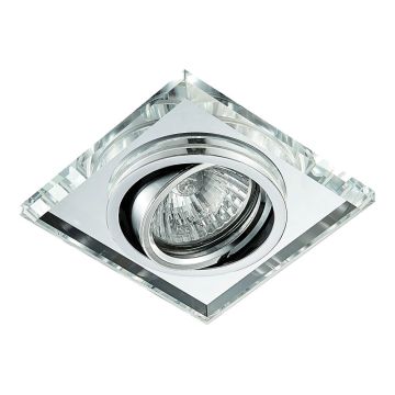 Lumină îngropată deasupra plafonului ELEGANT GLASS MOVABLE 71063 1x50W/GU10 IP20 de la Prezent