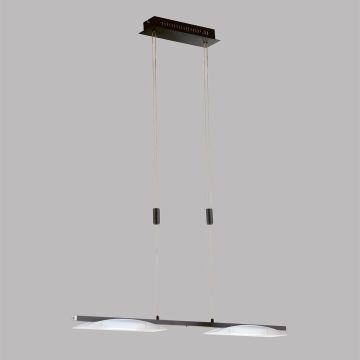 Lampă cu pendul Kop 61020 2700K 2x9W/LED 2100 lm IP20 de la Fischer&Honsel