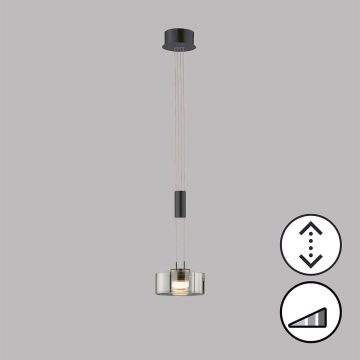 Lampă cu pendul Lavin 61094 2700K 1x9W/LED 950 lm IP20 de la Fischer&Honsel