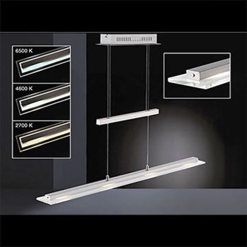 Lampă cu pendul Tenso TW 60993 2700K 1x22W/LED 2800 lm IP20 de la Fischer&Honsel
