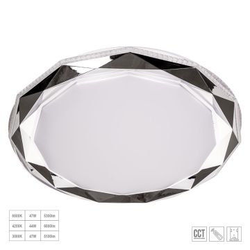 Lustră de tavan ZAO 71336 1x47W/LED 3550lm IP20 de la Prezent