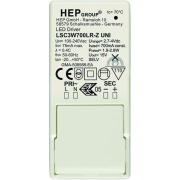 Sursă de alimentare LED DRIVER 6008093 IP20 de la Astro Lighting