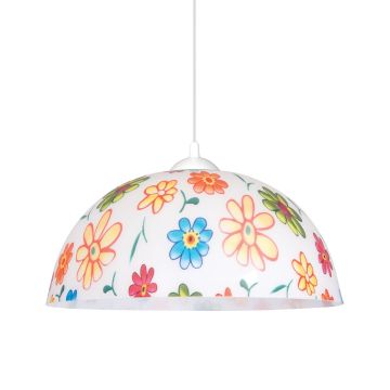 Lampă cu pendul FLOWERS 74202 1x60W/E27 IP20 de la Prezent