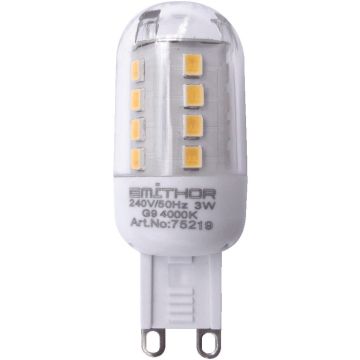 Bec LED BULBS 75219 4000k 3w/g9 300lm de la Prezent