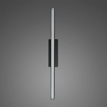 Aplique de perete Linea No.1 LA089/W_38,5_4k_black 4000K 1x9W/LED 620lm IP44 de la Altavola Design