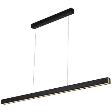 Lampă cu pendul Linear LA089/PR_120_3k_black 3000K 1x44W/LED 2640lm IP44 de la Altavola Design