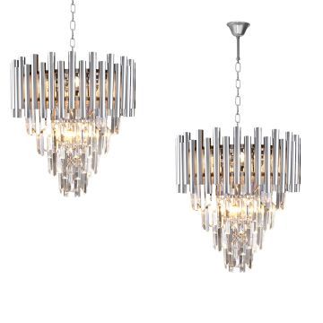 Lampă cu pendul MADISON ML5991 9x40W/E14 IP20 de la Milagro