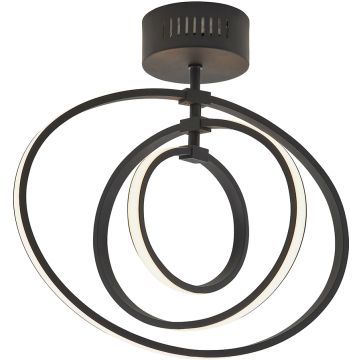 Lampă de tavan AVALI 80682 3000K 1x21W/LED 1950LM IP20 de la Endon