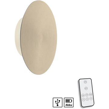 Aplique de perete AKKU-PUNTUA 8152-60 3000k 1x1W/LED 160lm ip20 de la Paul Neuhaus