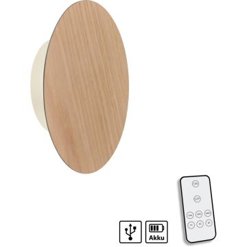 Aplique de perete AKKU-PUNTUA 8152-79 3000k 1x1W/LED 160lm ip20 de la Paul Neuhaus