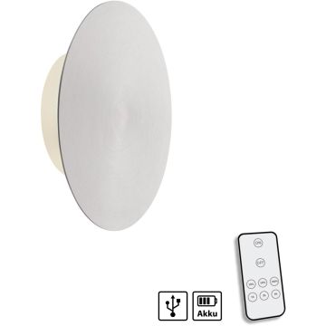 Aplique de perete AKKU-PUNTUA 8152-95 3000k 1x1W/LED 160lm ip20 de la Paul Neuhaus