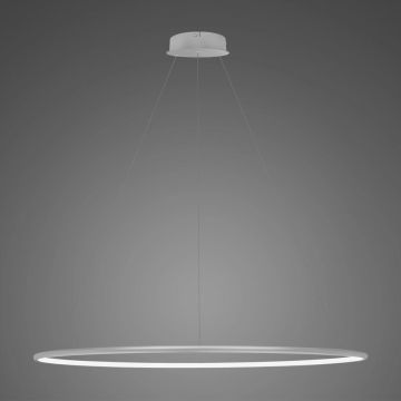 Lampă cu pendul Ledowe okręgi LA073/P_120_in_3k_silver 3000K 1x45W/LED 2700lm IP44 de la Altavola Design