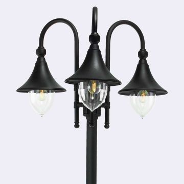 Felinar FIRENZE 830B 3x9W/E27 IP54 de la Norlys