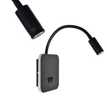 Aplique de perete BASE ML6352 4000K 8W.2W LED 630LM IP20 de la Milagro
