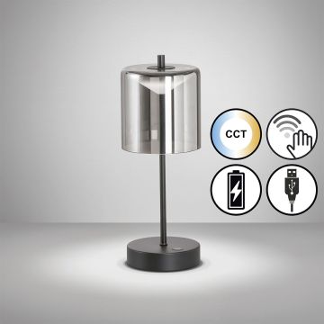 Lampă de masă Riva 850290 3000K/4750K/6500K 1x2W/LED 240lm IP20 de la Fischer&Honsel