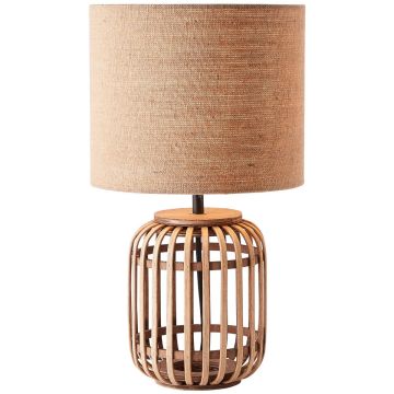 Lampă de masă WOODROW 93148/09 1x52W/E27 IP20 de la Brilliant