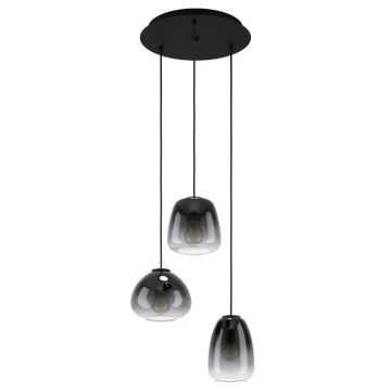 Lampă cu pendul AGUILARES 900196 3x40W/E27 de la Eglo