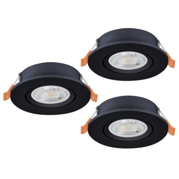 Lumină îngropată deasupra plafonului BARRANCO 902265 2700K, 4000K, 6500K 3x4.5W/LED 3X450lm ip20 de la Eglo