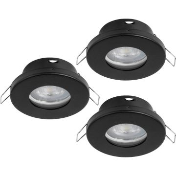 Lumină îngropată deasupra plafonului FAVAZZINA 901758 2700k 3x4w/gu10 ip20_ip44 de la Eglo