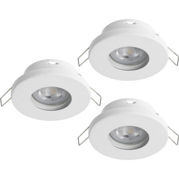 Lumină îngropată deasupra plafonului FAVAZZINA 901759 2700k 3x4w/gu10 ip20_ip44 de la Eglo