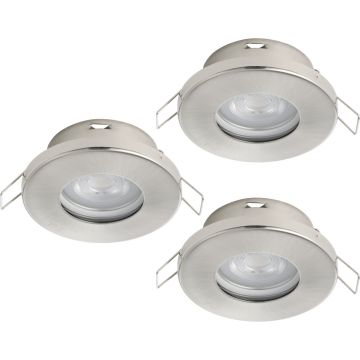 Lumină îngropată deasupra plafonului FAVAZZINA 901761 2700k 3x4w/gu10 ip20_ip44 de la Eglo