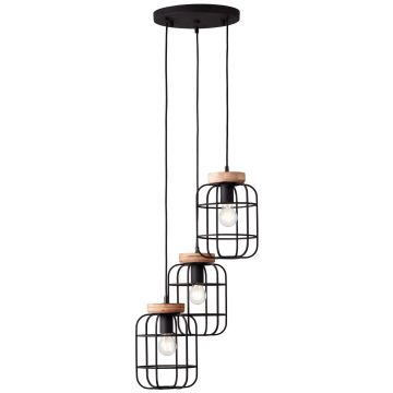 Lampă cu pendul GWEN 99255/66 3x40W/E27 IP20 de la Brilliant