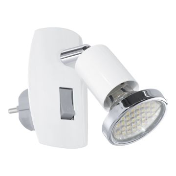 Aplique de perete cu priză MINI 4 902365 1x2.8W/GU10 ip20 de la Eglo