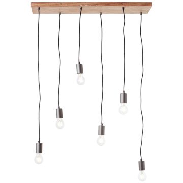Lampă cu pendul RUSTIK 99542/76 6x40W/E27 IP20 de la Brilliant
