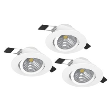 Downlight wpuszczany SALICETO 900745 2700K 3x6W/LED 1350lm IP20 de la Eglo