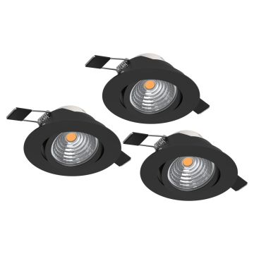 Lumină îngropată deasupra plafonului SALICETO 902281 4000K 3x6W/LED 3X580lm ip20 de la Eglo