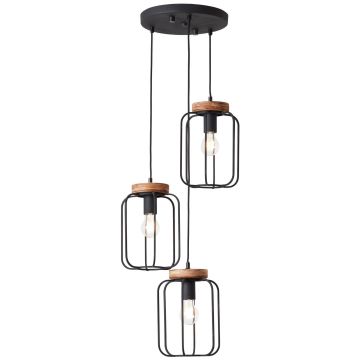 Lampă cu pendul TOSH 99502/66 3x40W/E27 IP20 de la Brilliant
