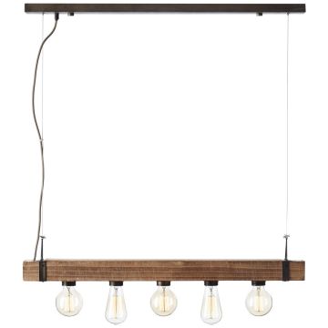 Lampă cu pendul WOODHILL 93725/76 5x30W/E27 IP20 de la Brilliant