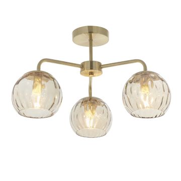 Lampă de tavan DIMPLE 91968 3x25W/E14 IP20 de la Endon