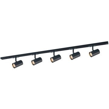 Proiector de șină MARVI TR JAZZ 913721-5-BL-SET 5x35W/GU10 IP20 de la Italux