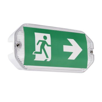 Lampă de urgență SIGHT ECO 91358 6500K 3W/LED 220LM IP65 de la Endon