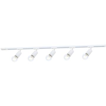 Proiector de șină MARVI TR DOLORES 922521-5-WH-SET 5x40W/E27 IP20 de la Italux