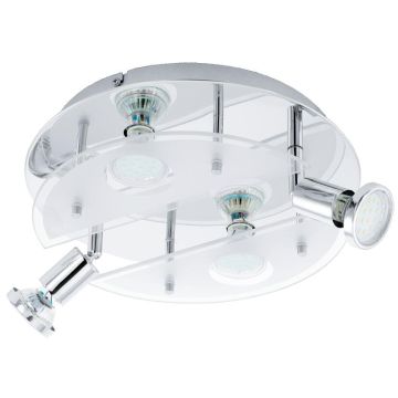 Spot CABO 1 93085 4x3W/GU10 800LM de la Eglo